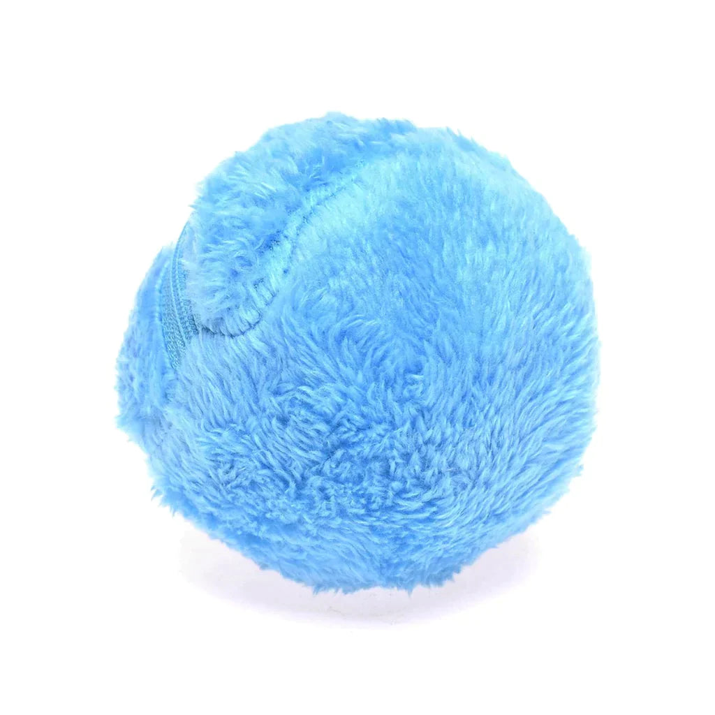 Active rolling ball - interactive dog toy - blue cover