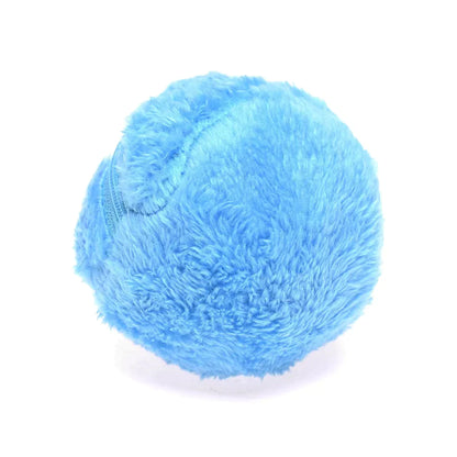 Active rolling ball - interactive dog toy - blue cover