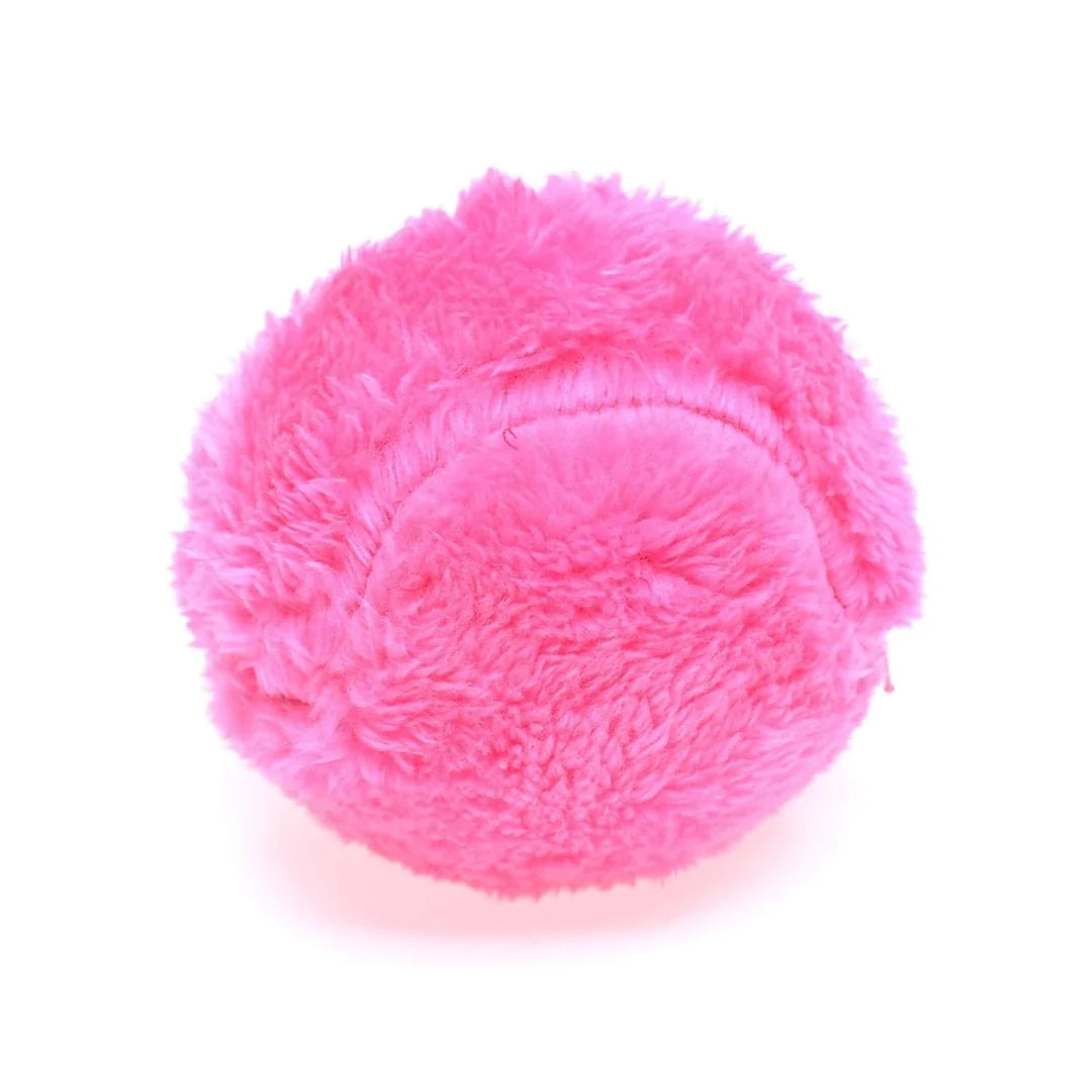 Active rolling ball - interactive dog toy - pink cover