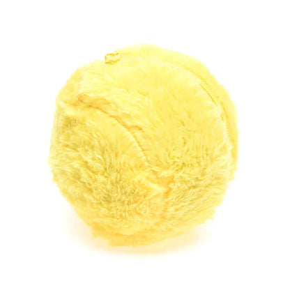 Active rolling ball - interactive dog toy - yellow cover